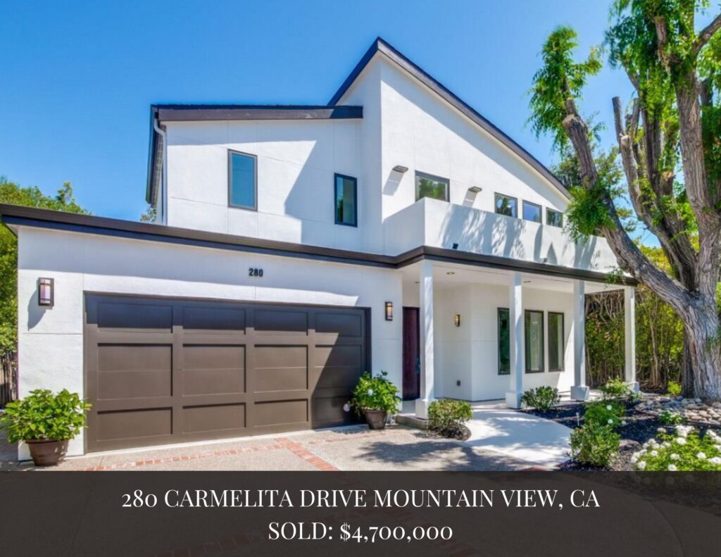 280 CARMELITA DRIVE MOUNTAIN VIEW, CA